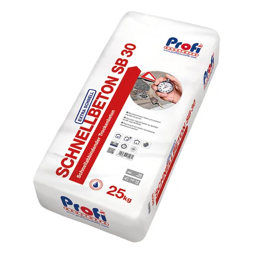 PROFIBAUSTOFFE Beton rychletuhnoucí Profi Schnellbeton SB 30 25 kg