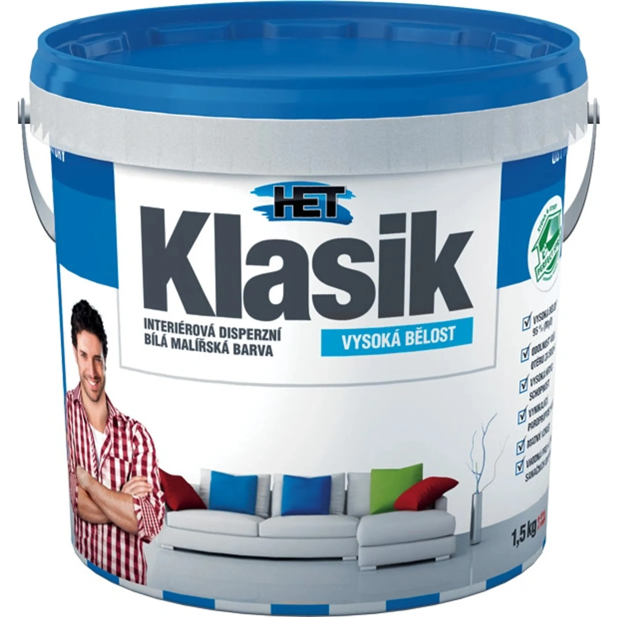 HET KLASIK  1,5 kg do interiéru