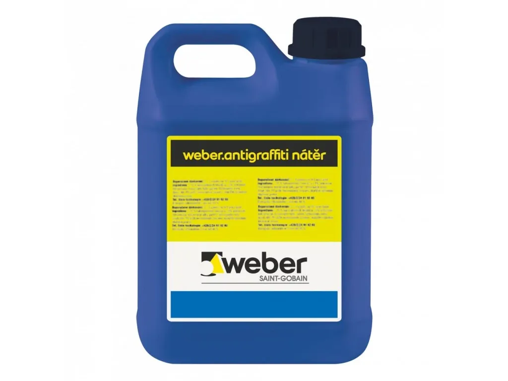 WEBER antigraffiti nátěr lesklý, 5l