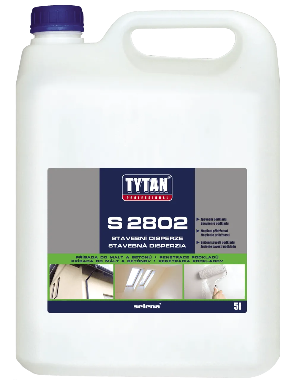 penetrace do stavebních směsí     3l - S 2802 STAVEBNÍ DISPERZE