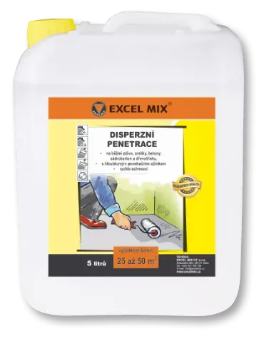 EXCEL MIX penetrace-koncentrát pro penetrační nátěry, 5l