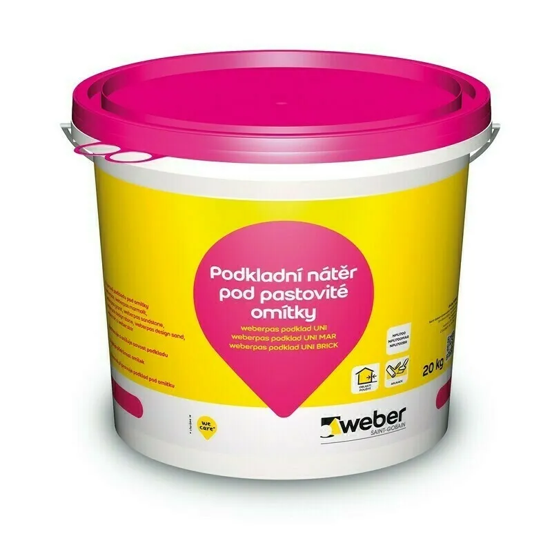 TERR.podkladní nátěr weber.pas UNI bílý, 20kg