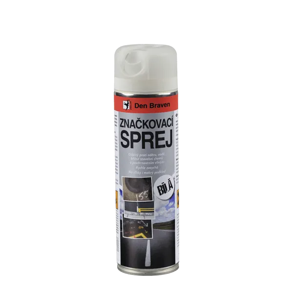barva  značkovací  zelená - reflexní Den Braven  500ml