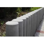 BEST-palisáda MASIV pr.200/1500mm, přírodní