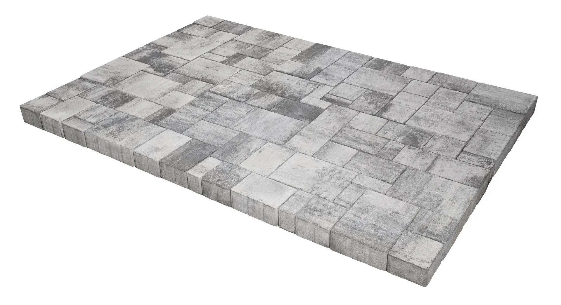 BEST-zámková dlažba ARCHIA 80mm, povrch STANDARD, colormix brilant