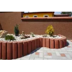 BEST-palisáda PREMIUM 400x110x110mm, červená