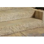 BEST-STONE schod 160x1000x350mm, povrch Štípaný, colormix sand