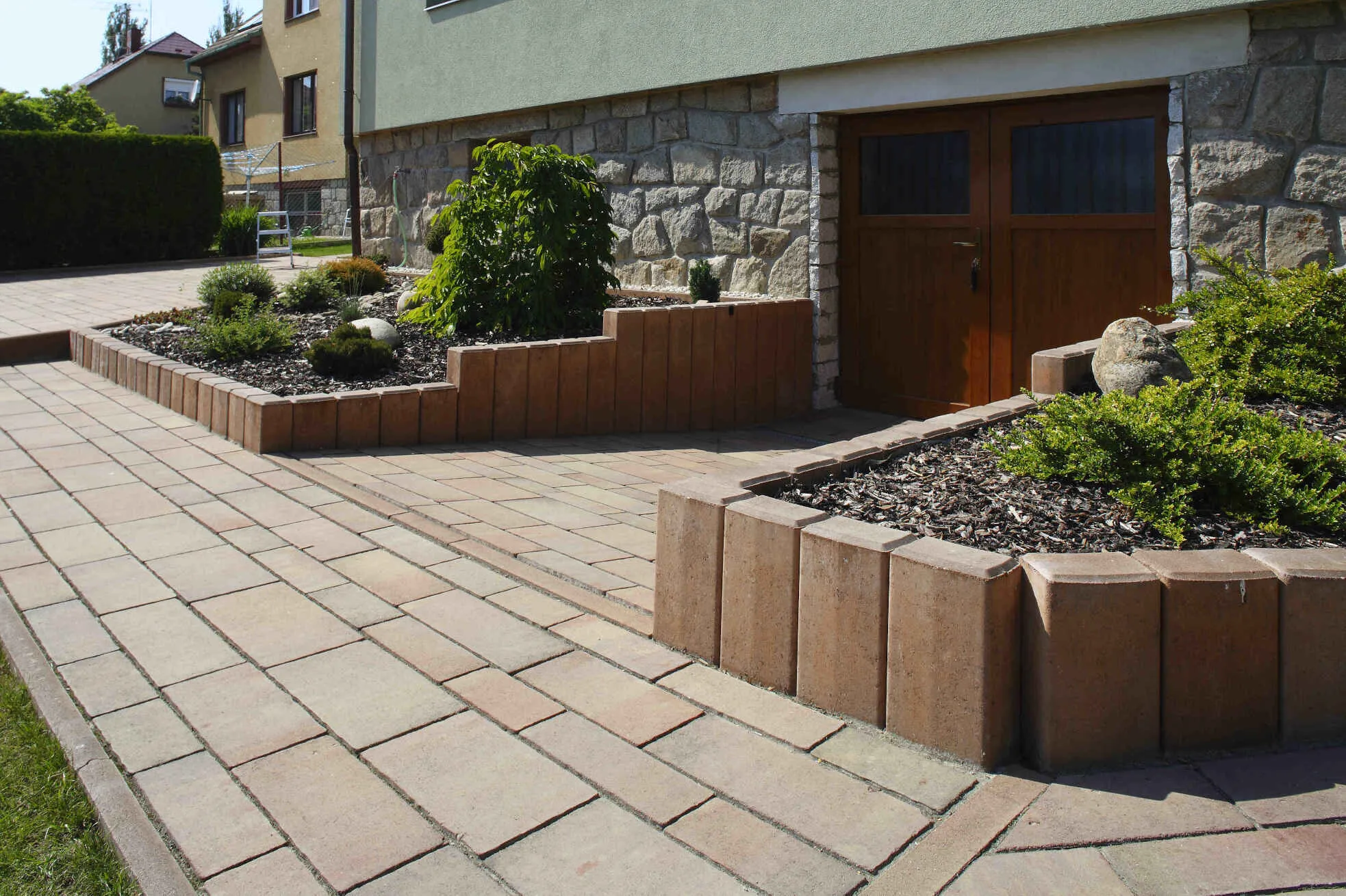 BEST-palisáda KADENT 180x120x 600mm, karamelová