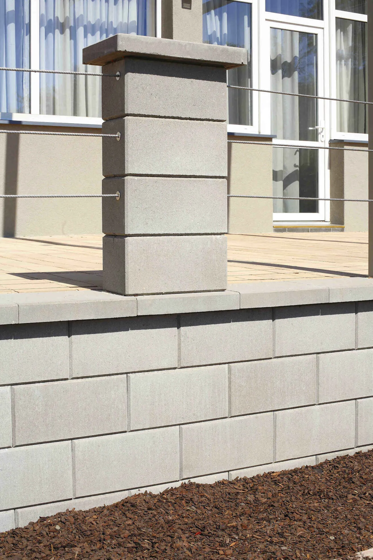 BEST-LUNETA  II, průběžná, 200x400x200mm,  přírodní