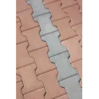 BEST-zámková dlažba BEATON  60mm,  9,96m2/pal, červená