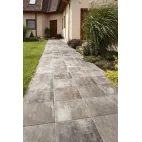 betonová dlažba BEST-chodníková dlažba 400x400x50mm, colormix ARABICA