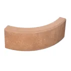 BEST-LINEA R0,5 obrubník obloukový vnější,  780x250x 80mm, karamelový