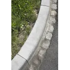 BEST-MONO II obrubník obloukový R 2,0m vnější, přírodní