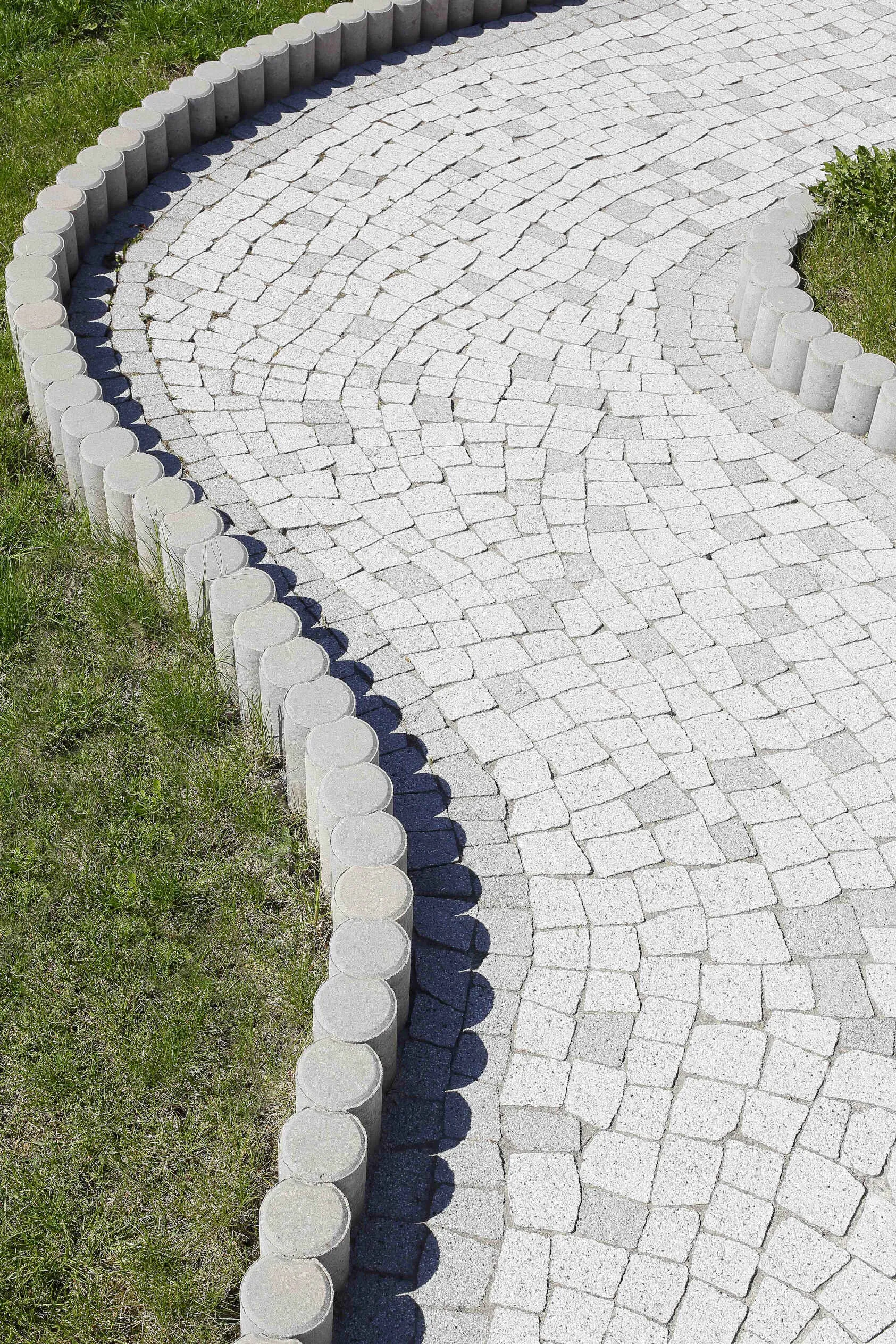 BEST-palisáda RONDELA 400mm,  přírodní