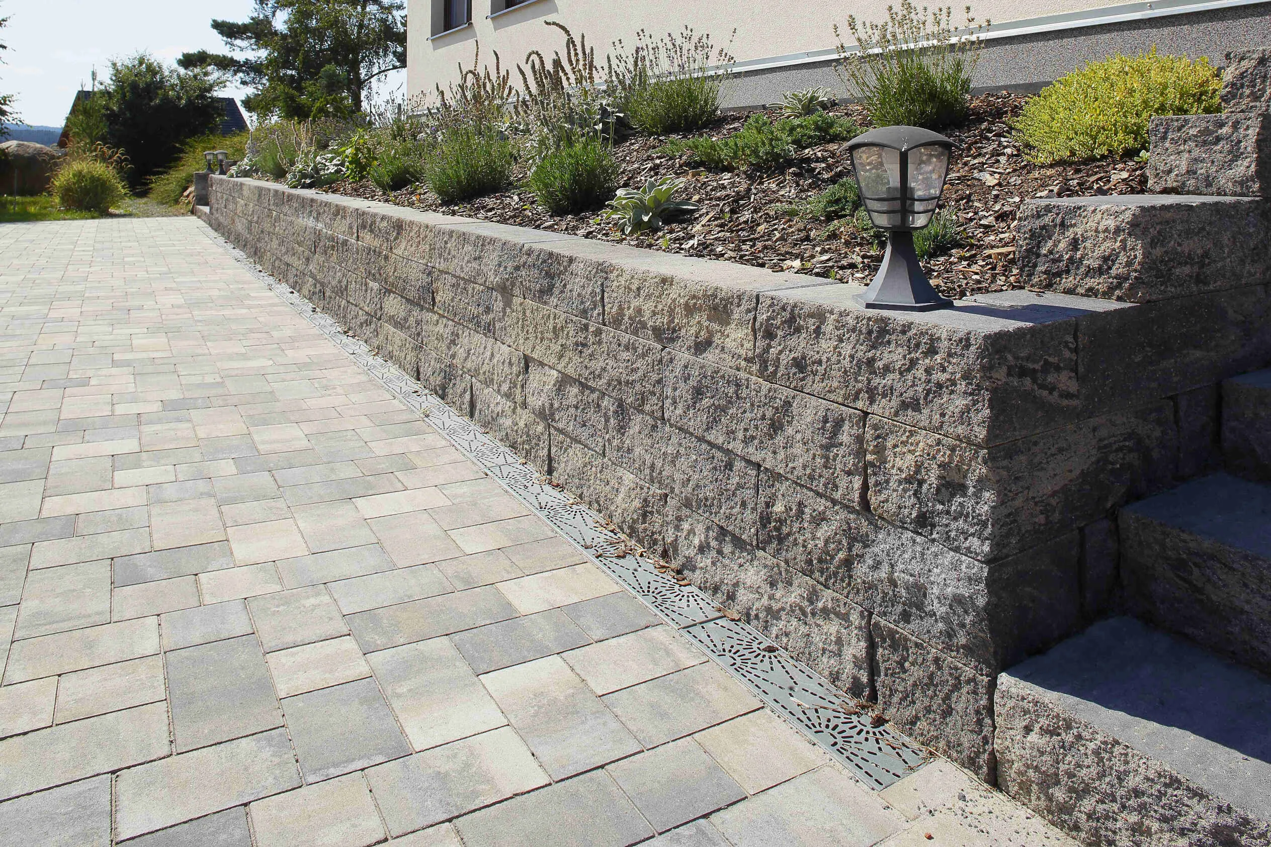 BEST-palisáda STONE 160x160x500mm, COLORMIX BRILANT