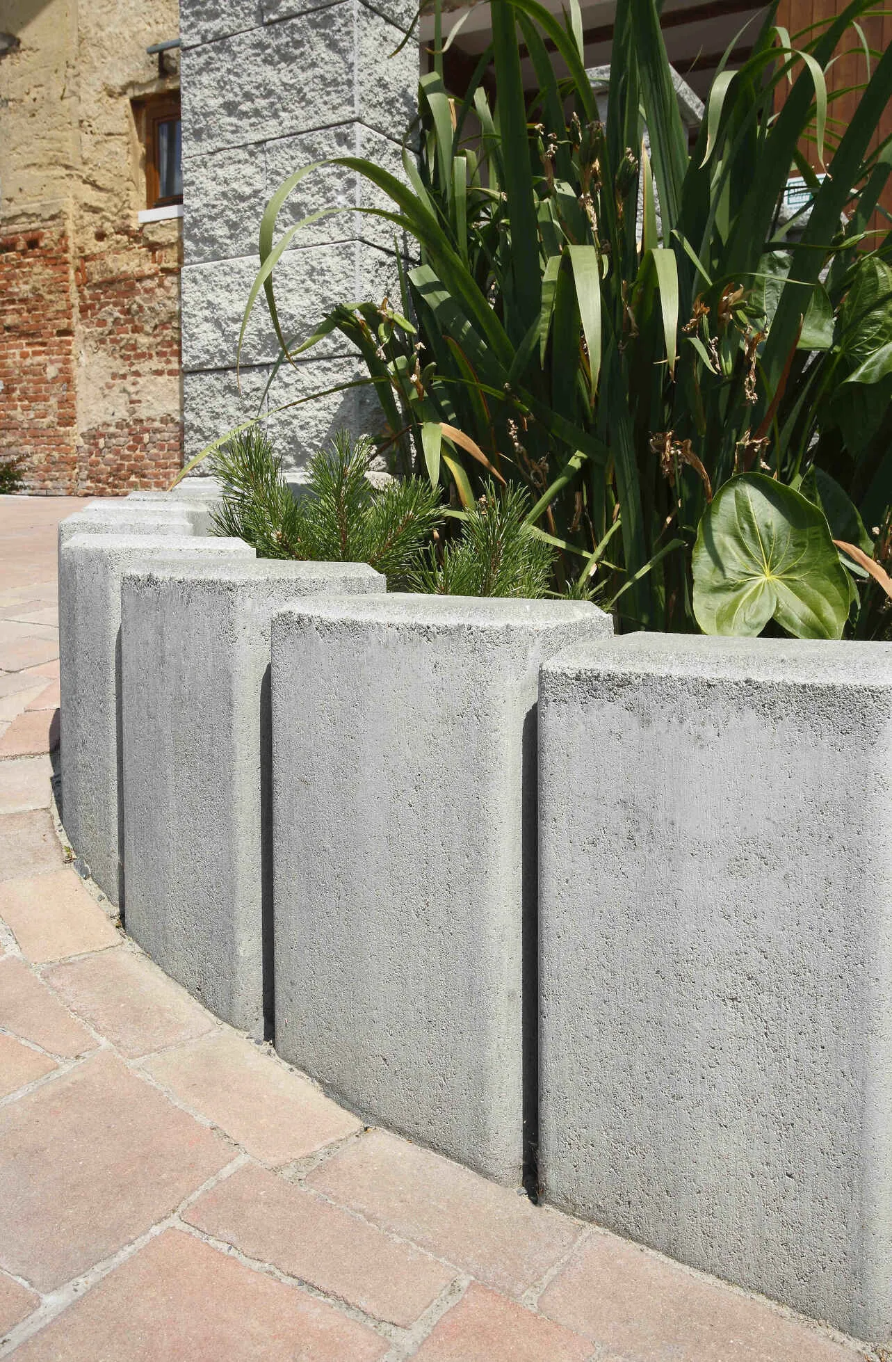 BEST-palisáda KADENT 180x120x 800mm, přírodní