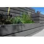 BEST-ROKA  I, plotová tvárnice 500x250x300mm, černá