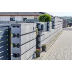 BEST-ROKA II, spojovací trámek k plotu ROKA I, 1000x120x80mm, antracitová