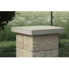 BEST-zákrytová deska V, 500x500x60/70mm,  přírodní