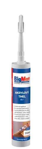 BIGMAT Tmel akrylový bílý 310 ml