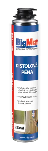 BIGMAT Pěna montážní pistolová 750 ml