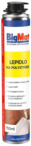 BIGMAT Lepidlo na polystyren 750 ml