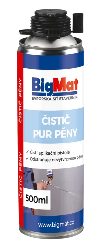 BIGMAT Čistič PUR pěny 500 ml