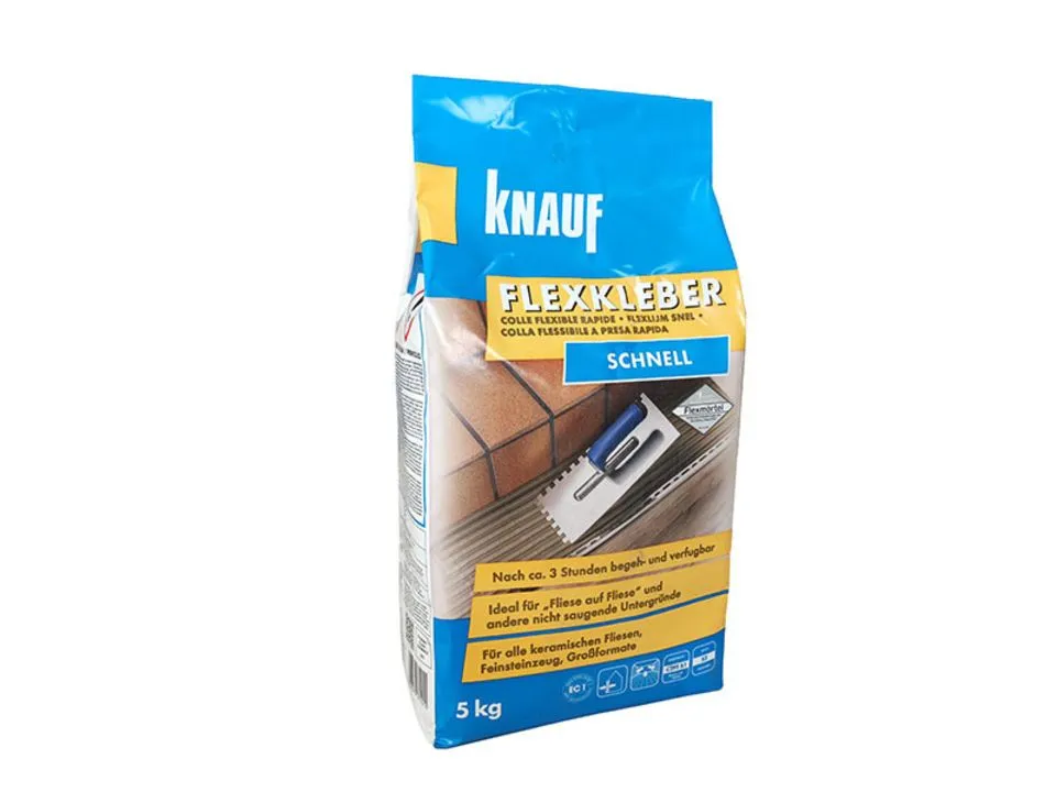 KNAUF lepidlo flexibilní flexkleber schnell rychletuhnoucí C2 FTS1,  5kg