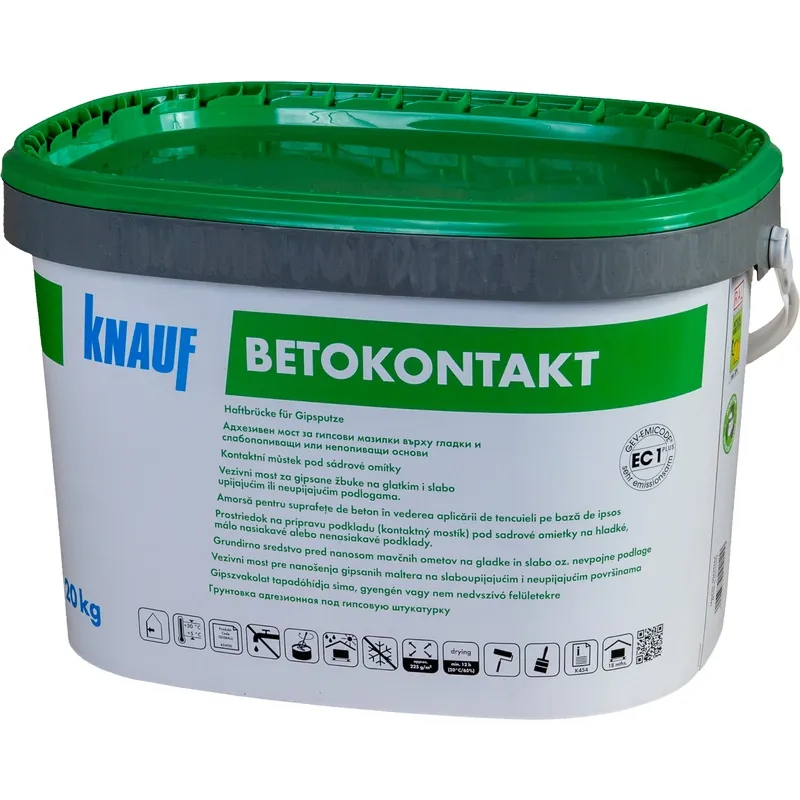 KNAUF  penetrace BETOKONTAKT, adhezní nátěr pod sádrové omítky, 20kg
