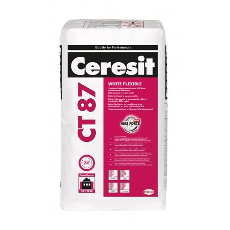lepidlo  CT 87 bílá lepící a stěrkovací malta na zatepl.systém vata+EPS, 25kg