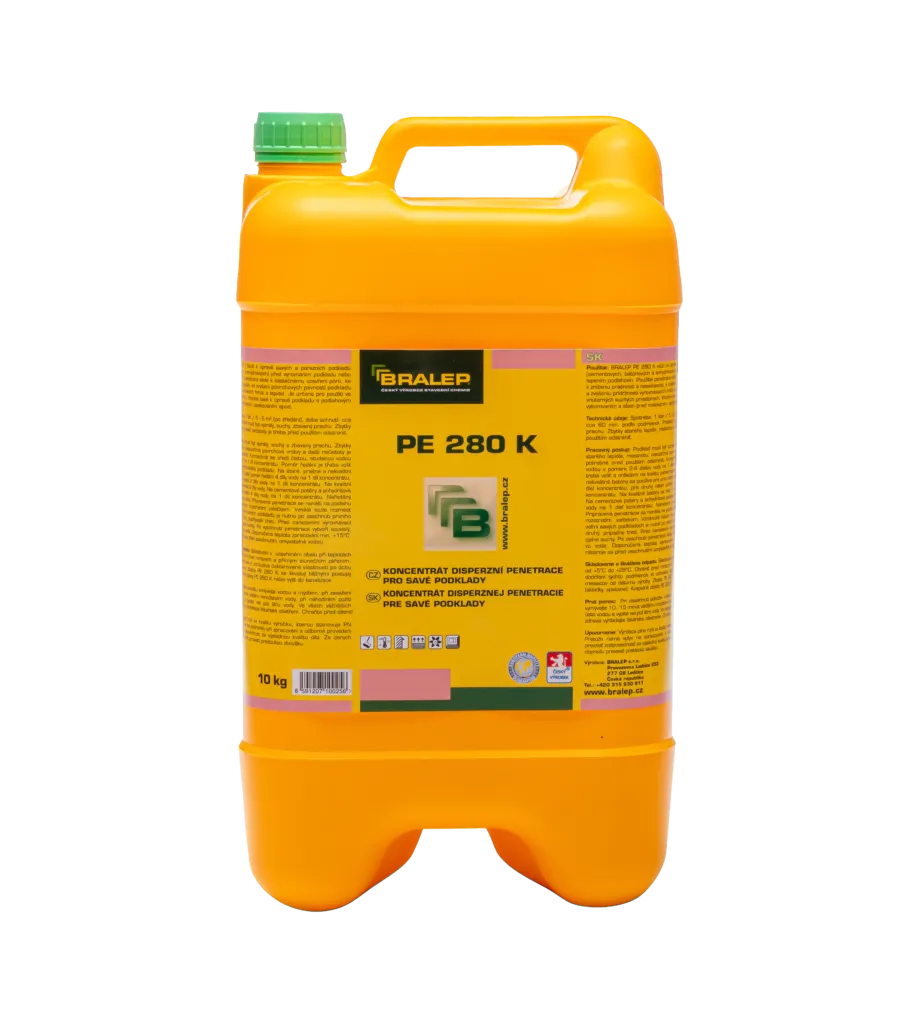 BRALEP PE 280 K koncentrát penetrace na savé podklady, 1 kg