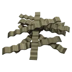 SANAX STEELFIX, nerezová ocelová spona 120x10mm pro sešívání podlah, 50ks