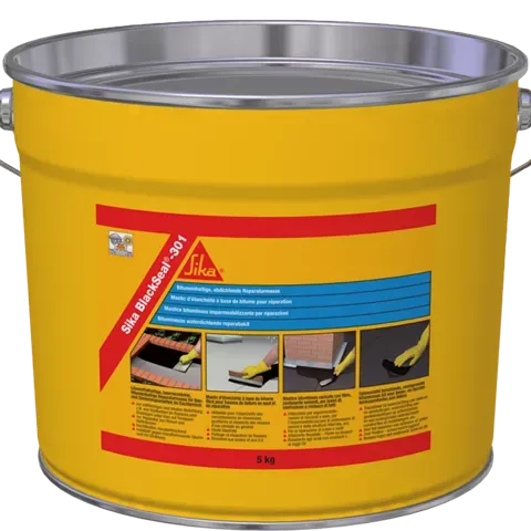 Sika BlackSeal 5kg bitumenový tmel - střešní
