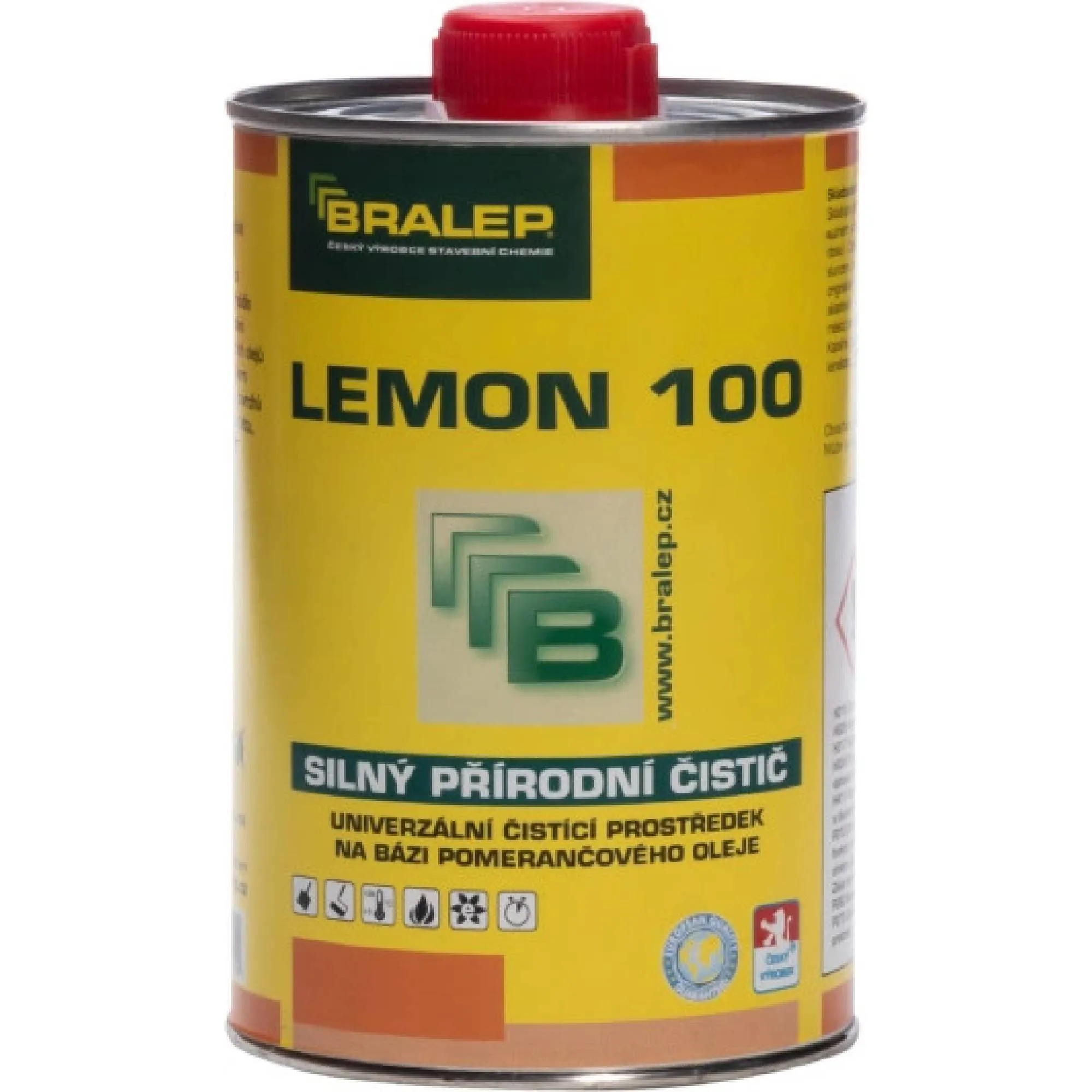 BRALEP LEMON 100 přírodní rozpouštědlo 0,25 l
