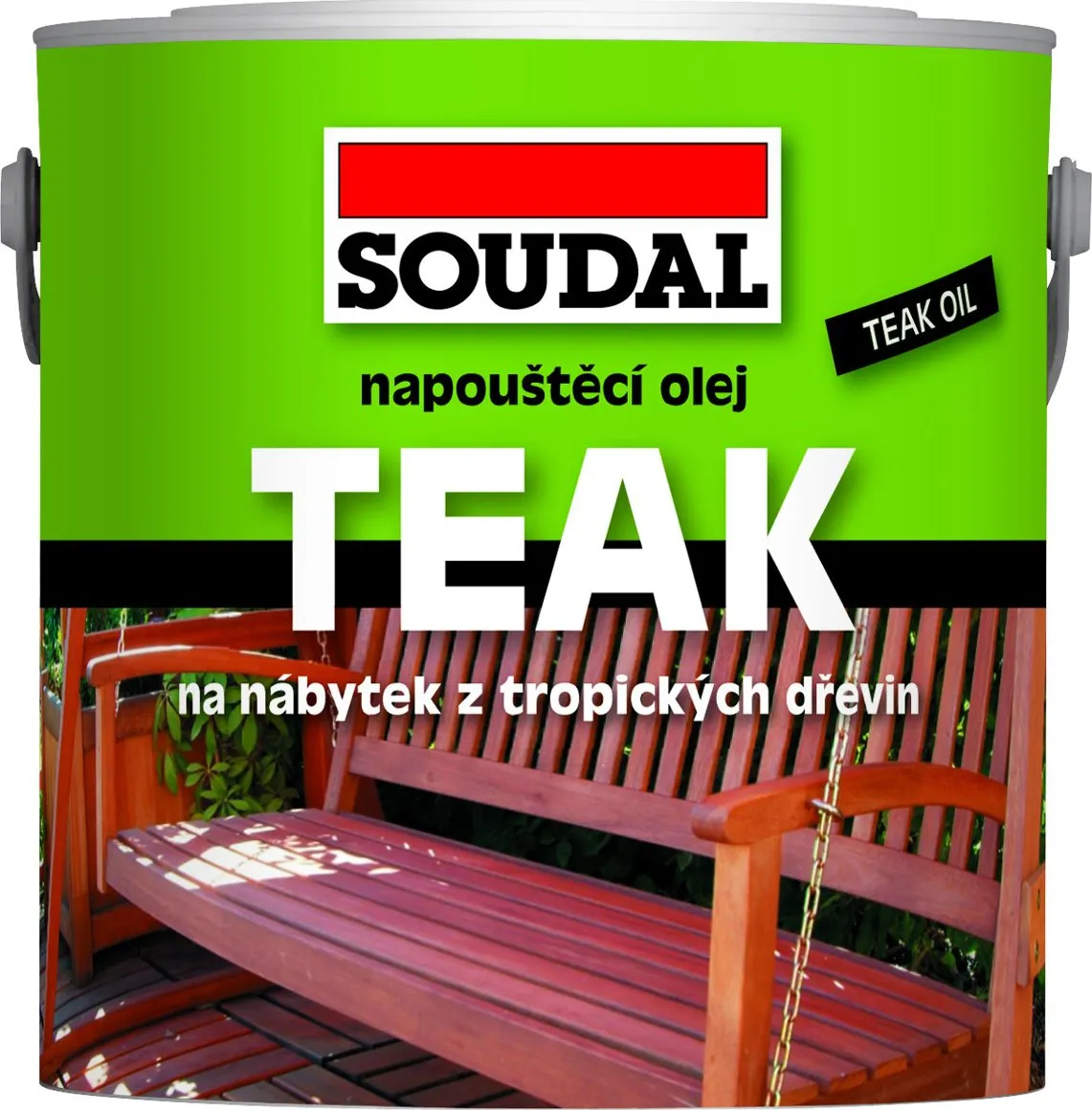 SOUDAL    TEAK napouštěcí olej. TR 0,75l