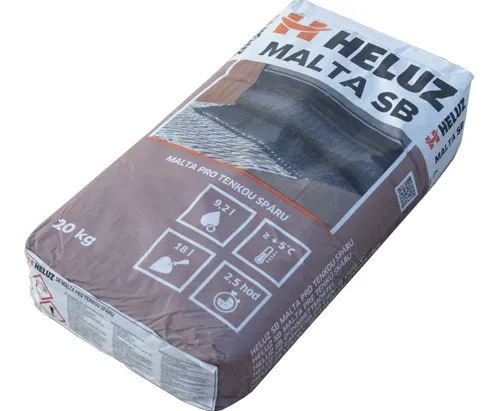 HELUZ    malta-lepidlo SB pro zdění na tenkou spáru, 20kg