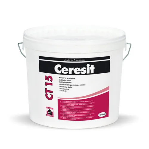 CERESIT penetrace pod silikátové omítky CT15, 10l