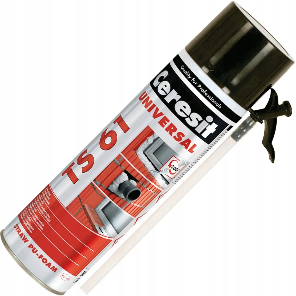 MONTÁŽNÍ PĚNA CERESIT TS 61, trubičková, 500ml