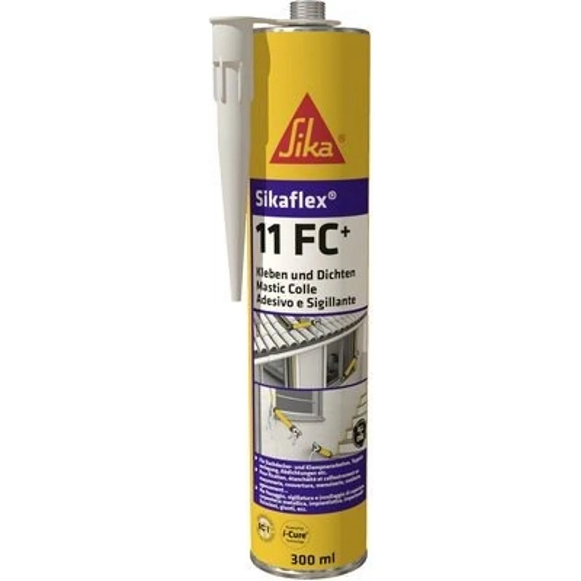 Sikaflex 11FC trvale pružné lepidlo 300ml bílá