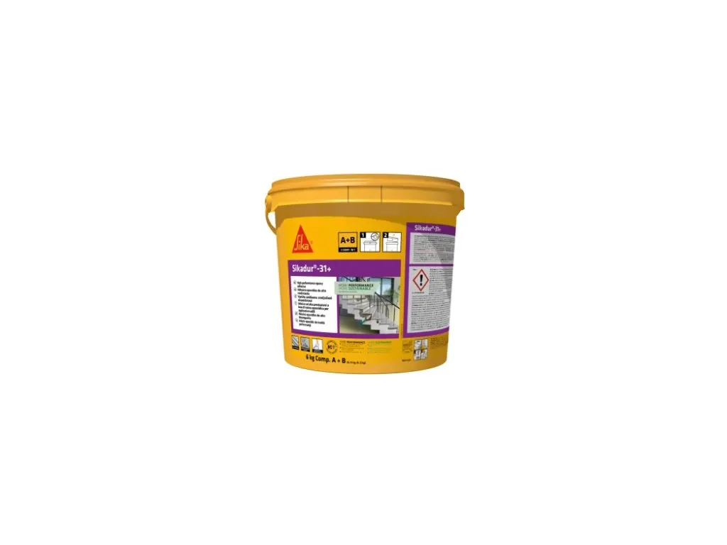 Sika Sikadur-31+ (AB) Rapid, C903  Pl 6KG 2-komponentní epoxidové lepidlo s nízkým obsahem VOC pro strukturální lepení a opravy betonu