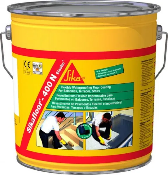 Sikafloor-400 N RAL 3011 6kg  vodotěsný nátěr-balkony,