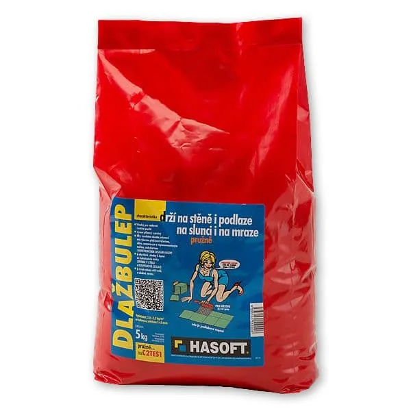 HASOFT dlažbulep, flexibilní lepidlo C2TE S1, 5kg