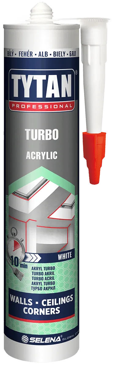 AKRYLOVÝ TMEL TYTAN - TURBO 310ml, bílý