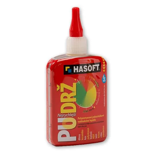 HASOFT pudrž 190g -  jednosložkové PU voděodolné lepidlo