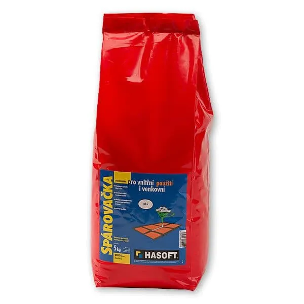 HASOFT spárovací hmota bílá flexi 5kg