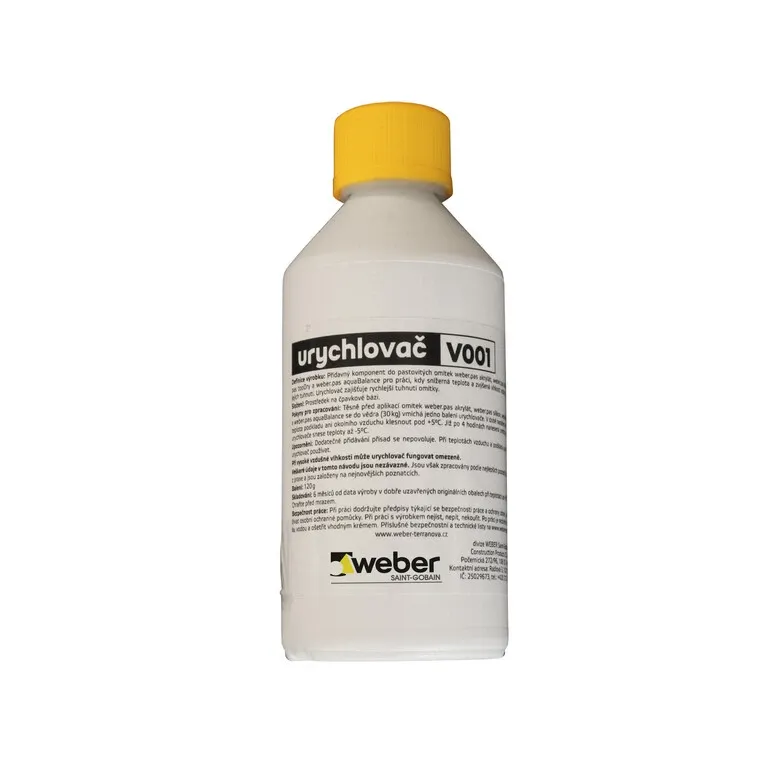 WEBER urychlovač tuhnutí pro akryl a silikonové omítky 120ml