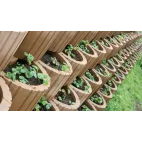 CS beton svahová tvárnice -květináč TIESTO FS02, 357x500x300mm, 12ks/pal, okrová