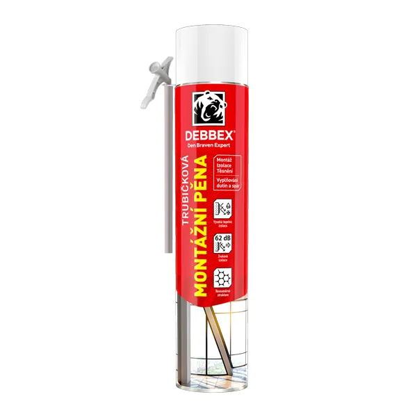 DenBraven Montážní pěna 750 ml trubičková dóza zelená