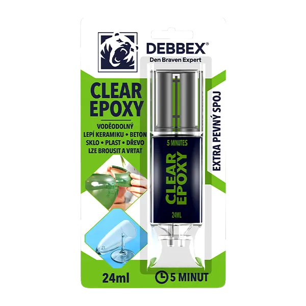 DenBraven Clear Epoxy 24 ml blistr transparentní