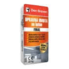 DenBraven Opravná hmota na beton FINAL 25 kg pytel šedá